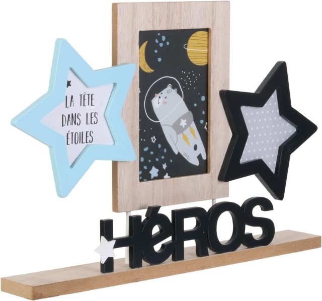 Παιδική Κορνίζα για 3 Φωτογραφίες 38 x 5 x 25 cm HD2361 Home Deco Kids