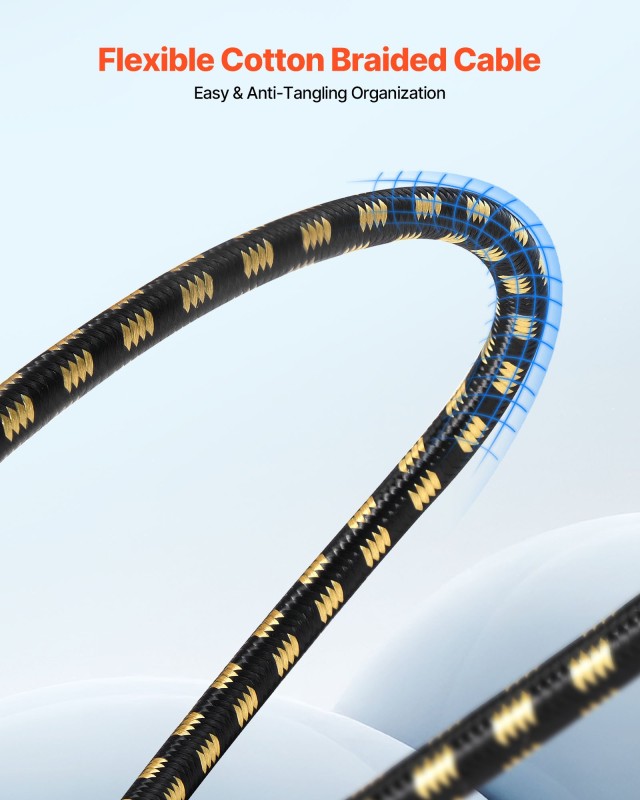 VEVOR Υψηλής Ποιότητας XLR Καλώδιο Ήχου με Χρυσές Επαφές - Σετ 6, 7... VEVOR Υψηλής Ποιότητας XLR Καλώδιο Ήχου με Χρυσές Επαφές - Σετ 6, 7...