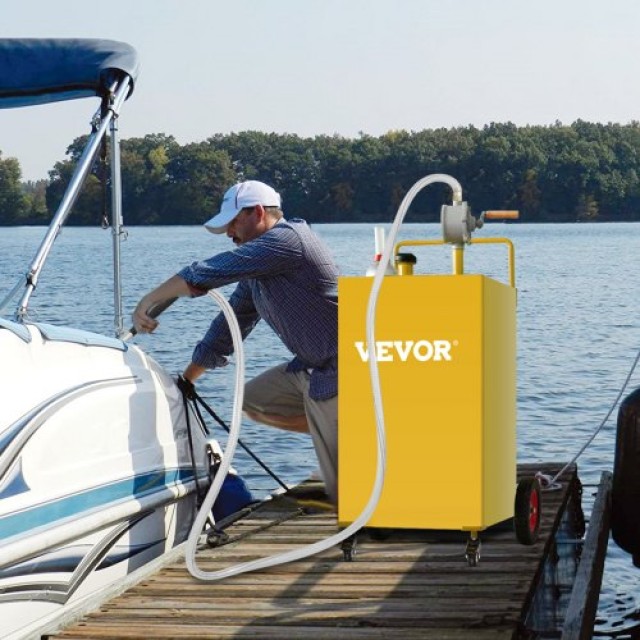 Δοχείο Καυσίμου VEVOR 35L με Αντλία, Κίτρινο  SYJYCHSGJL435BMV0V0
