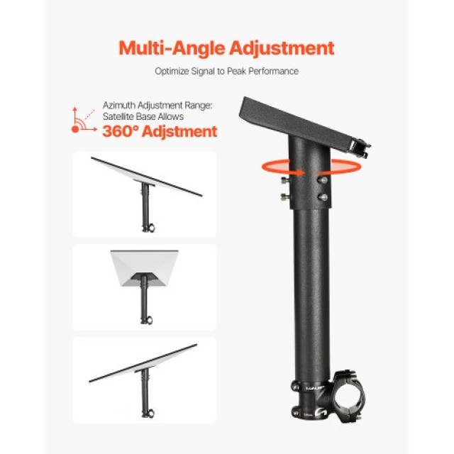 VEVOR Ρυθμιζόμενη Στήριξη Σκάλας Starlink 360° για Gen 3 FCPTAZKSDX...