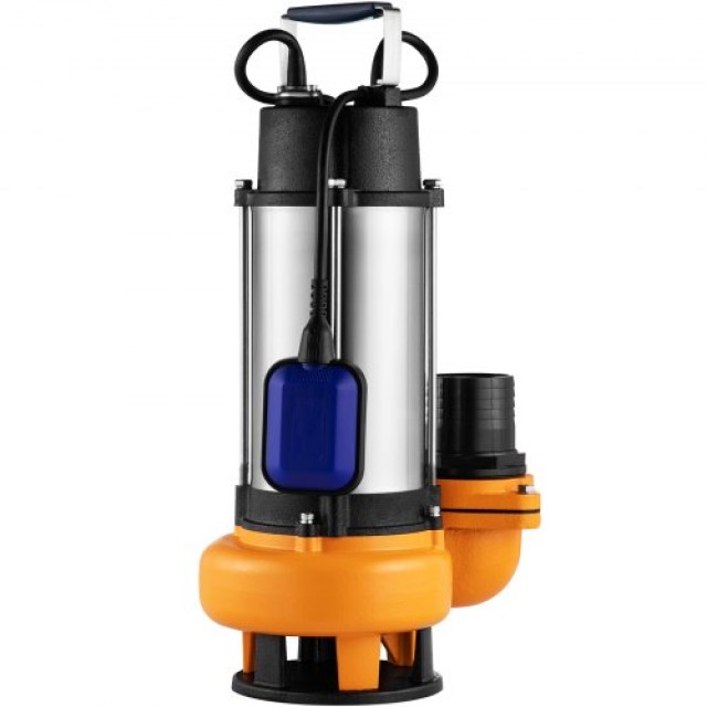 Αντλία Βυθιζόμενη VEVOR 2200W, 60000L/H, με 10μ Καλώδιο & Αυτόματο Φλοτέρ, Ανοξείδωτη για Καθαρά/Βρώμικα Νερά  WSBBX30HP220VSLN2V2
