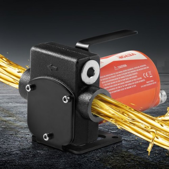VEVOR  Αντλία Μεταφοράς Καυσίμου 12V 5 GPM 1/7 HP με Αυτόματο Ακροφύσιο Πετρελαίου FBBMG37GPM11Y1A3HV9
