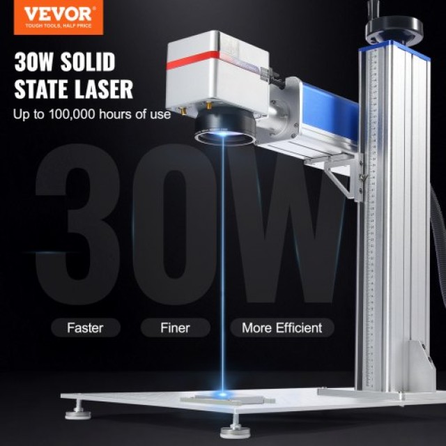 VEVOR  30W Fiber Laser Σημάνσεως Συμβατό με LightBurn GXJGDBJGXFTSO... VEVOR  30W Fiber Laser Σημάνσεως Συμβατό με LightBurn GXJGDBJGXFTSO...