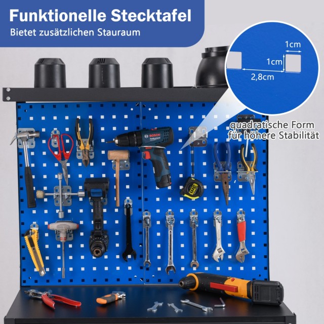 Costway Πολυλειτουργικός και Ανθεκτικός Πάγκος Εργασίας 81 x 41 cm ... Costway Πολυλειτουργικός και Ανθεκτικός Πάγκος Εργασίας 81 x 41 cm ...