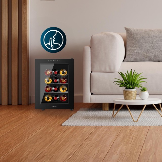 Cecotec Συντηρητής Κρασιών Bolero GrandSommelier 1255 CoolCrystal, ... Cecotec Συντηρητής Κρασιών Bolero GrandSommelier 1255 CoolCrystal, ...