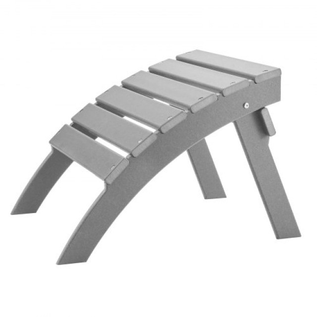VEVOR Πτυσσόμενο Υποπόδιο HDPE Γκρι KZDADLDKTTBPQPLYBV0