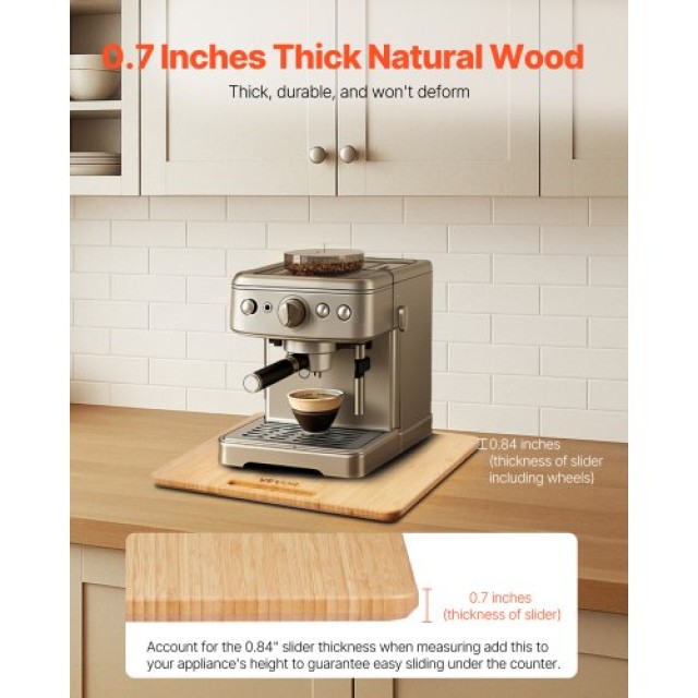 VEVOR Συρόμενος Δίσκος Κουζίνας 13 x 16 ίντσες CFSBHK1316INVWKDE001V0