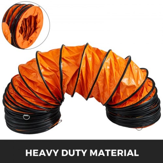 Εύκαμπτος Αγωγός PVC 7.6m/25ft για Ανεμιστήρα 250mm/10  TFRGDD255L7...