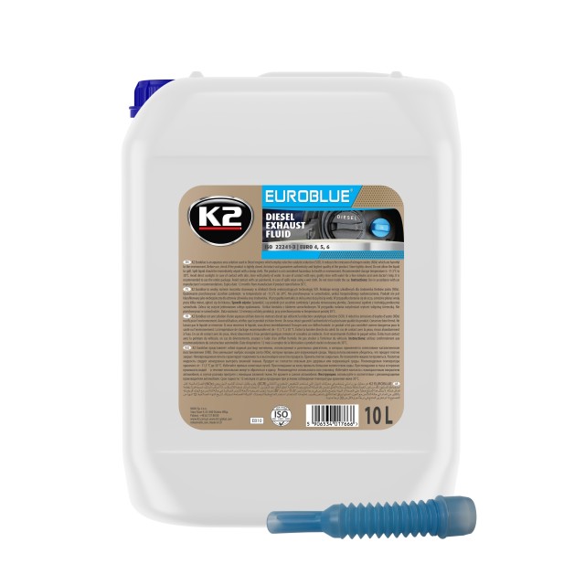 K2 Euroblue Λύση Ουρίας για Μείωση NOx σε Πετρελαιοκινητήρες EB10