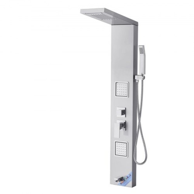 VEVOR Σύστημα Ντους Πύργου Ανοξείδωτου με Ρύθμιση και Μασάζ FTYS304... VEVOR Σύστημα Ντους Πύργου Ανοξείδωτου με Ρύθμιση και Μασάζ FTYS304...