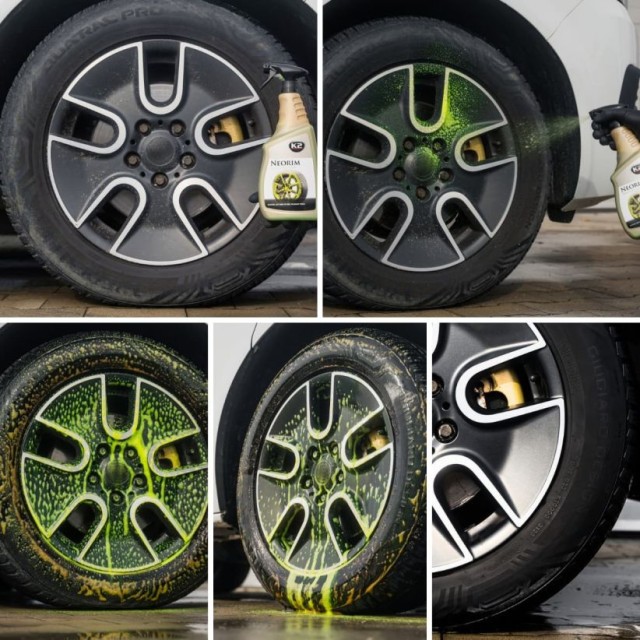 K2 Σπρέι Καθαρισμού για Ζάντες και Ελαστικά Αυτοκινήτου 700ml NEORI...