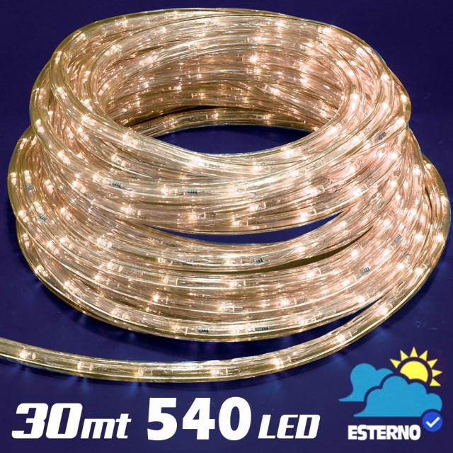 BAKAJI Λαμπερός Σωλήνας 30 Μέτρα LED Θερμό Λευκό 540 Φώτα για Εσωτε... BAKAJI Λαμπερός Σωλήνας 30 Μέτρα LED Θερμό Λευκό 540 Φώτα για Εσωτε...