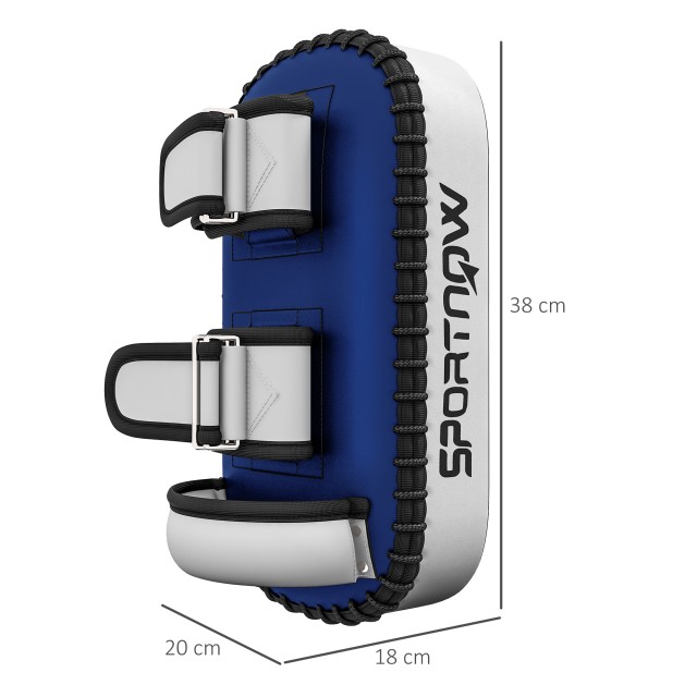 SPORTNOW Padded Boxing and Muay Thai Punch for Arm, σε PU και EPE, 38x20x18 cm, Μπλε A91-312V00BU