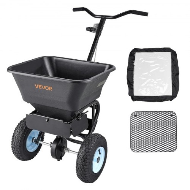 VEVOR Διασκορπιστής Σπρώξιμου Χειρισμού 45KG, Πλάτος 0-3 μέτρα TCSB...
