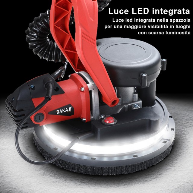BAKAJI  Τηλεσκοπικό Τριβείο Τοίχου 225 mm 750 W 02833072