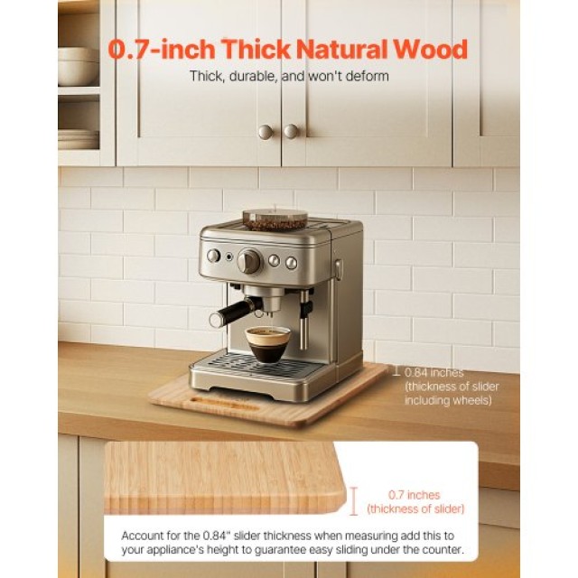 VEVOR Συρόμενος Δίσκος Κουζίνας 10.5 x 13 ιντσών CFSBHK10513IKJCNZ0...