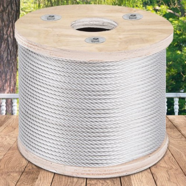 Καλώδιο Ανοξείδωτο VEVOR 304 3/16 7x19 250ft για Κάγκελα & Μπαλκόνια  GSS7X19-4.8MM76M1V0