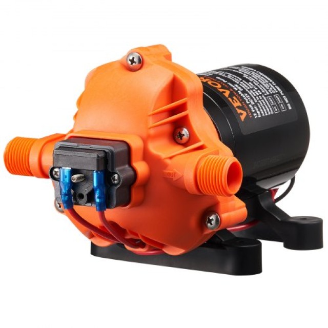 VEVOR  Αντλία Διαφράγματος 12V 3GPM 11.36 L/min 3-Θάλαμοι με Διακόπτη Πίεσης 12VYYSB3Q30GCJB2MV9
