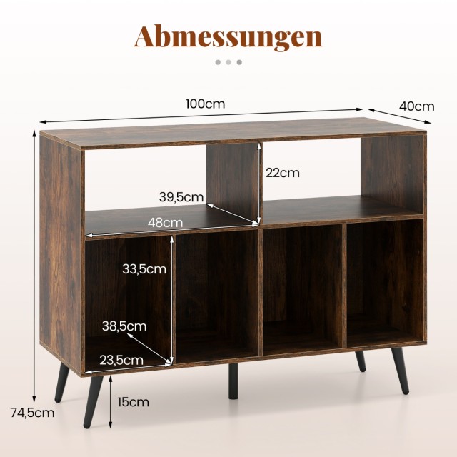 Costway Πολυτελές Σταντ για Πικάπ με Τριπλό Ράφι και Αποθηκευτικού... Costway Πολυτελές Σταντ για Πικάπ με Τριπλό Ράφι και Αποθηκευτικού...