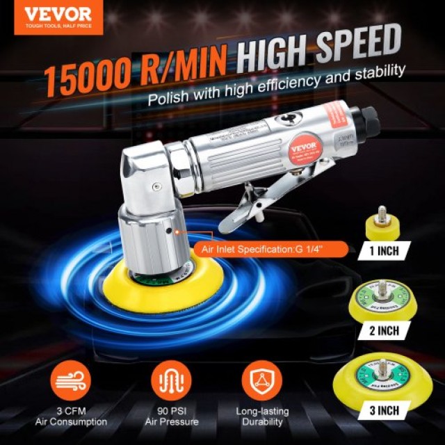 Μίνι Αεροτροχός VEVOR για Αυτοκίνητα, 15000r/min, Σετ 58 Τεμαχίων  QDPGJ123C0005YFA5V0