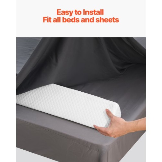 VEVOR Προστατευτικό Κρεβατιού Νηπίων 56 Αντιολισθητικό Αφρώδες Ελαφ...