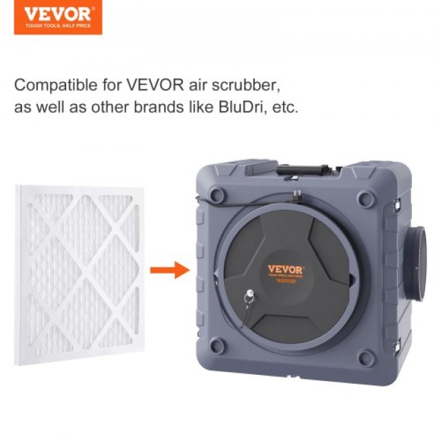 Σετ 5 Προστατευτικών Προφίλτρων VEVOR 15.75 x 15.75 για Καθαριστές Αέρα  CX540040020MMC5SUV0