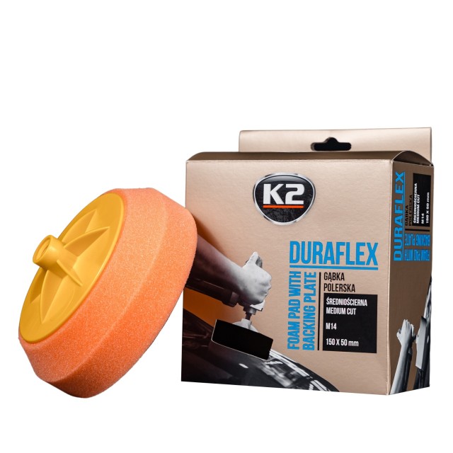 K2 DURAFLEX Σφουγγάρι Γυαλίσματος με σπείρωμα M14 L642