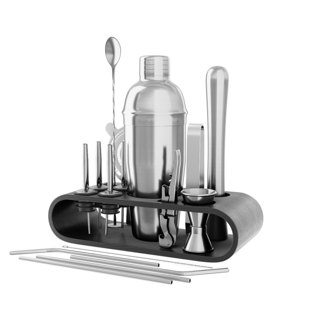 MarkAdler Επαγγελματικό Σετ Μείξης Κοκτέιλ 19 τμχ Bartending Shake ...