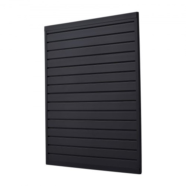 VEVOR Μαύρο PVC Πάνελ Σχάρας 4x4 ft για Γκαράζ με Μοντέρνο Σχεδιασμ...