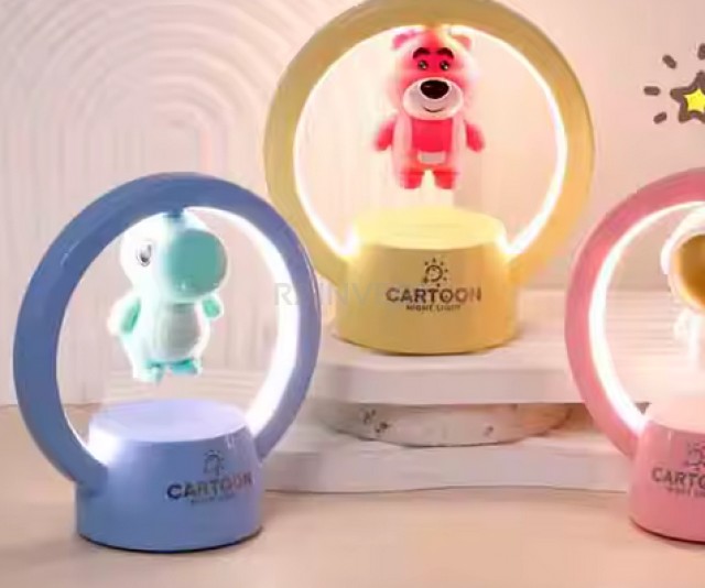 Παιδικό Φωτάκι Νυκτός LED – Μπλε Δεινοσαυράκι 3D 137 x 129 x 72 mm 5908222244422 SPM