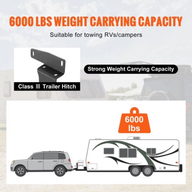 Ρυμουλκούμενος Γάντζος VEVOR Class 3 για Toyota RAV4 (2019-2023), 6000 lbs, Μαύρο  GGLJQTG2YCTOENR9TV0