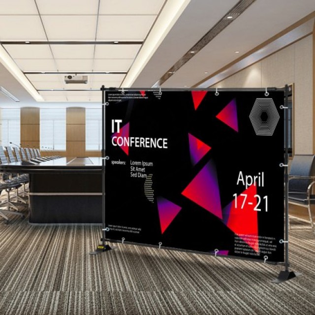 Σετ 4 Διαφημιστικών Banner Stand 54 έως 96 για Εμπορικές Εκθέσεις  4XDM-ABSZSJ000001V0