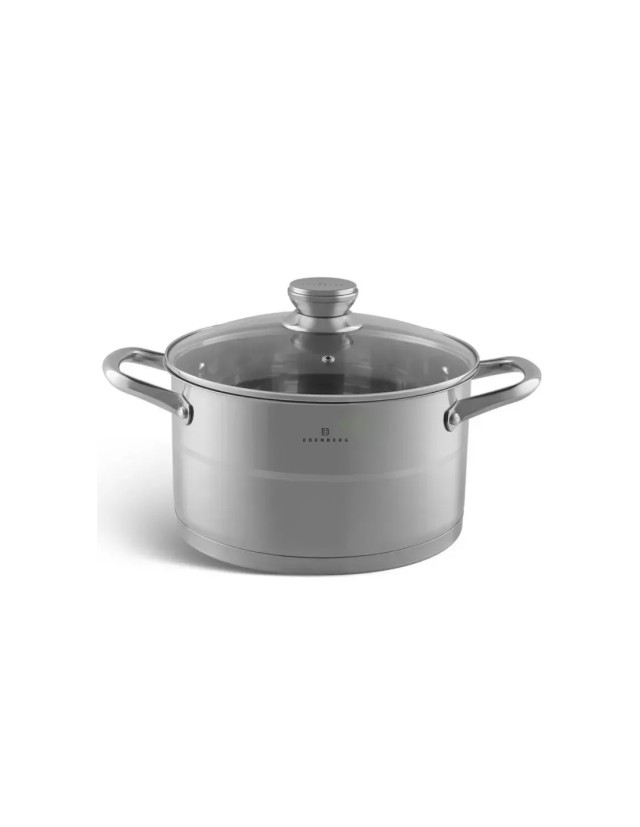 Edenberg Σετ Ανοξείδωτων Κατσαρολών 6 Τεμαχίων για Επαγωγική Εστία ... Edenberg Σετ Ανοξείδωτων Κατσαρολών 6 Τεμαχίων για Επαγωγική Εστία ...