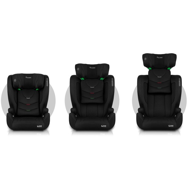 Παιδικό Κάθισμα Αυτοκινήτου ISOFIX 15-36kg – Μαύρο 710010 Nukido