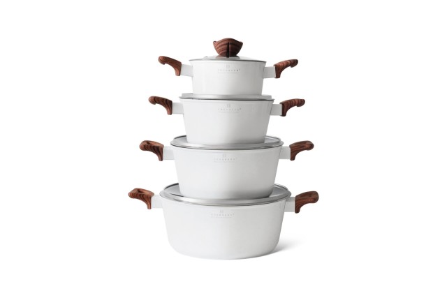 Edenberg Σετ Μαγειρικά Σκεύη 8 τεμαχίων Αλουμινίου με Αντικολλητική... Edenberg Σετ Μαγειρικά Σκεύη 8 τεμαχίων Αλουμινίου με Αντικολλητική...