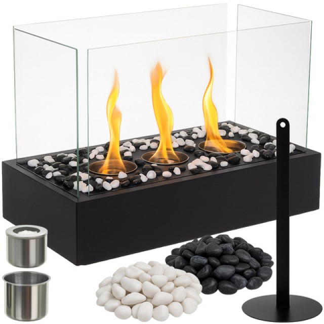 Kaminer Επιτραπέζιο Τζάκι Βιοαιθανόλης 45x29x20-5cm Εσωτερικού και ...
