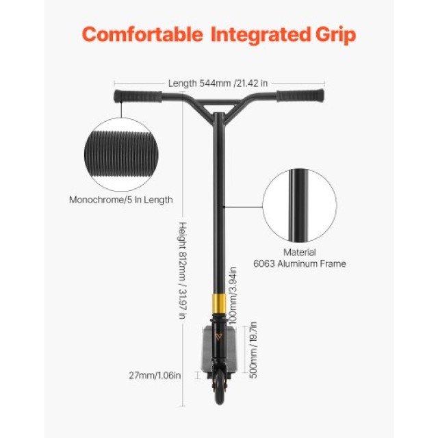 VEVOR Σκούτερ Κόλπων για Παιδιά & Ενήλικες με Ελαφρύ Κατάστρωμα DCL... VEVOR Σκούτερ Κόλπων για Παιδιά & Ενήλικες με Ελαφρύ Κατάστρωμα DCL...