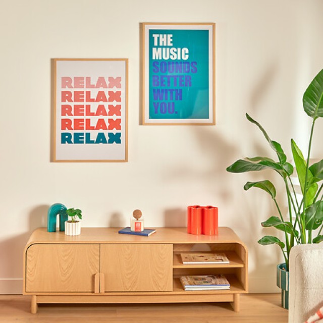 Atmosphera Πίνακας Poster Frame Relax DARIUS 50x70 εκ. – Συλλογή Mo...