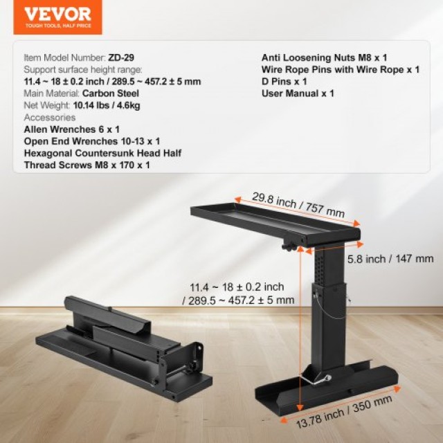 VEVOR  Σταθεροποιητής Σκάλας 29.8 L x 11.4-18 in H Αναδιπλούμενος L... VEVOR  Σταθεροποιητής Σκάλας 29.8 L x 11.4-18 in H Αναδιπλούμενος L...