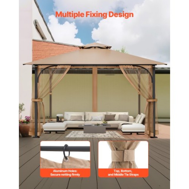 VEVOR Αντικατάσταση Δικτυωτού Πλέγματος για Κιόσκι 10x10x7 ft, Μόνο... VEVOR Αντικατάσταση Δικτυωτού Πλέγματος για Κιόσκι 10x10x7 ft, Μόνο...