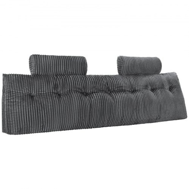 VEVOR Μαξιλάρι Κεφαλαριού King Wedge με 2 Τσέπες & Στηρίγματα Κεφαλ...