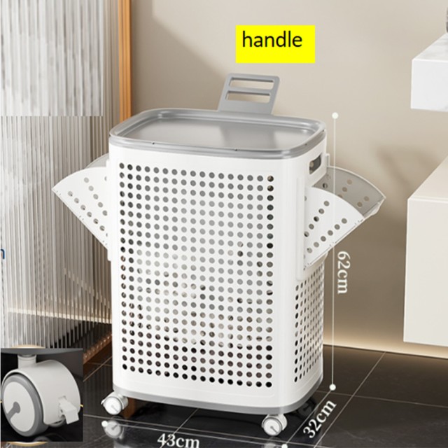 Shally Dogan Καλάθι Απλύτων με Ρόδες Διαχωριστικά Συρταριών Κατά τω... Shally Dogan Καλάθι Απλύτων με Ρόδες Διαχωριστικά Συρταριών Κατά τω...