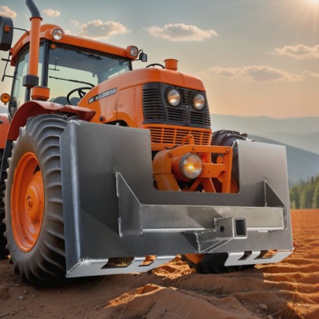 Πλάκα Προσαρμογής VEVOR 1/4 για Skid Steer με Δέκτη 2.28  HYAZBQKAZBDJ0I2E2V0