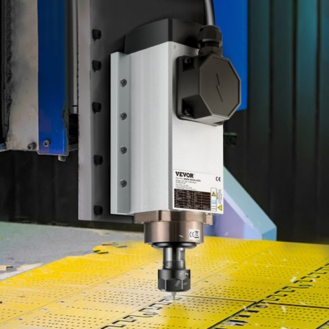 VEVOR Αερόψυκτο Μοτέρ 2.2KW CNC 220V ER20 24000 RPM για Φρέζα/Χαρακτική  FLDJ2.2KWER200001V7