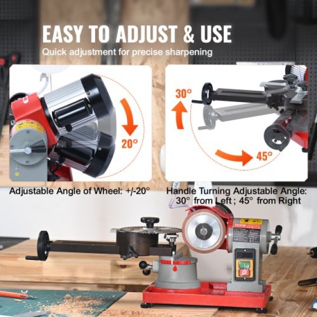 Ακονιστής Δίσκων VEVOR 370W 3600RPM με Δοχείο Νερού 5  YJPMGJZSYJPM...