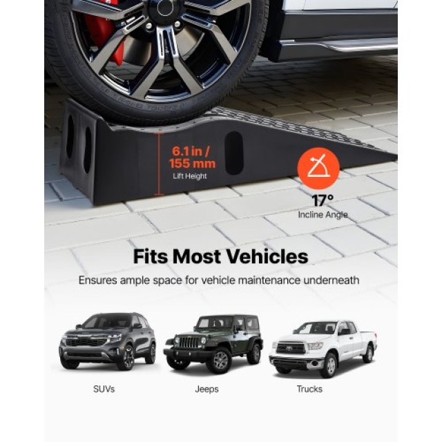 VEVOR Υδραυλικές Ράμπες Αυτοκινήτου VEVOR, 2 τεμ., Χωρητικότητα 589... VEVOR Υδραυλικές Ράμπες Αυτοκινήτου VEVOR, 2 τεμ., Χωρητικότητα 589...