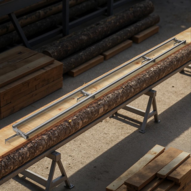 VEVOR Ρυθμιζόμενος Οδηγός Σιδηροτροχιάς Αλυσοπρίονου 3.66 m με 4 Δι...