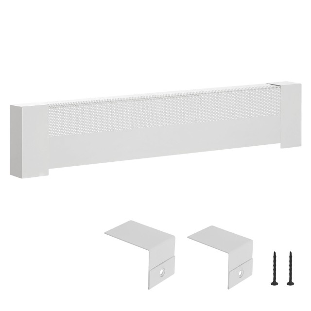 VEVOR Καπάκι Καλοριφέρ 3 ft / 916 mm σε Λευκό Χρώμα DBJRQGTHJBASCF4...