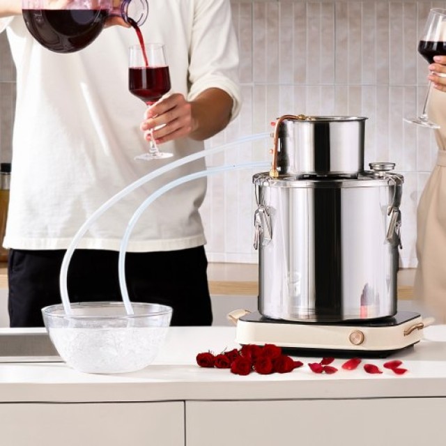 VEVOR  Αποστακτήρας 5L Ανοξείδωτος Οικιακής Χρήσης  DLNTZLQYS5JLEEWT9V0