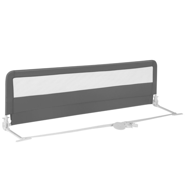 Costway  Πτυσσόμενο Κάγκελο Κρεβατιού 180 cm με Ζώνες Ασφαλείας Ανα...